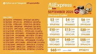 AliExpress Fall Sale September 2025 &ndash; Verified Global Coupon Codes