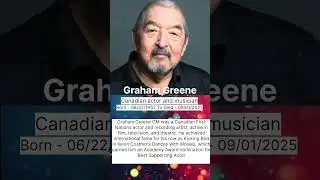 GRAHAM GREENE#shorts # Graham Greene #graham
