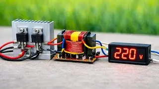 Простой инвертор от 12V до 220V, о котором миллиарды людей не знают! Трансформатор, MOSFET