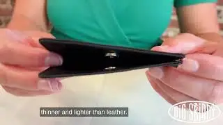 Overview of the Big Skinny RFID Blocking Nylon Phone Card Case