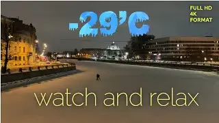 Walking Through Old & Modern Streets &mdash; Only Real Night Sounds