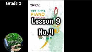 Lesson 9 - No.4 (P68) | TRINITY Sight Reading PIANO Initial-Grade 2 by James Treweek