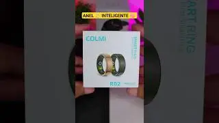 SMART RING COLMI R02 - ANEL INTELIGENTE QUE MONITORA A SA&Uacute;DE O SONO E AS ATIVIDADES F&Iacute;SICAS!