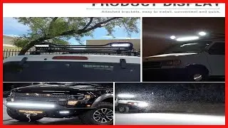 Great product -  YITAMOTOR LED Light Bar 4PCS 18W 6 Inch Flood LED Work Light Pods Single Row Off Ro