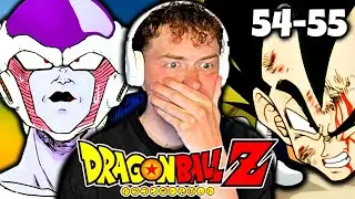 VEGETA GOT KIDNAPPED... | *DRAGON BALL Z* Episode 54-55 Reaction