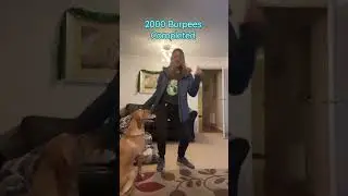 2000 burpees of the 3000 burpees in December challenge COMPLETED! Subscribe to see how I get on