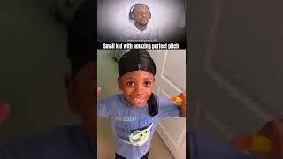 Small kid with amazing perfect pitch