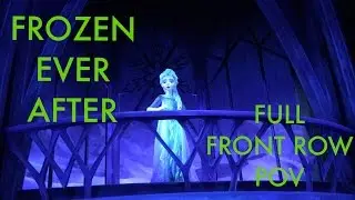 Frozen Ever After Front Row POV Opening Day Full Ride Through at Epcot