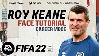 ROY KEANE FACE FIFA 22 | TUTORIAL |  CAREER MODE | MANAGER MANCHESTER UNITED