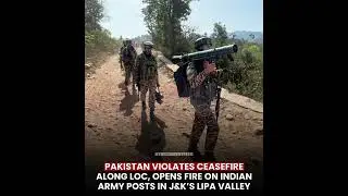 Pak breaks ceasefire again! 😡🇮🇳 #LOC #JammuKashmir #shorts #trendingnews