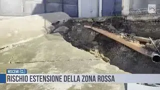 Niscemi: rischio estensione della zona rossa