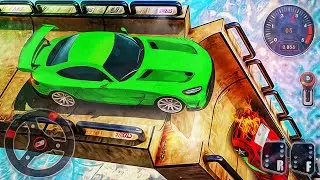 Car Stunts Tracks Driver Simulator - Vertical Mega Ramp Impossible 3D 2022 - Best Android GamePlay