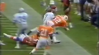 Eric Hipple Gets Destroyed - Lions at Bucs 11-24-1985