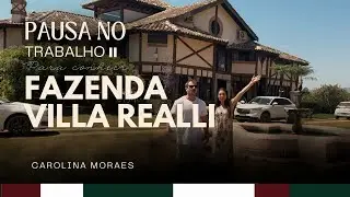 PAUSA NO TRABALHO para conhecer - FAZENDA VILLA  REALLI 