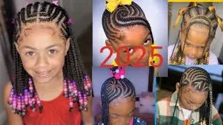 Adorable Kids Braid Hairstyles 2025 ✨ | Easy, Cute & Protective Styles for Girls