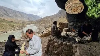 Nomadic life in a cave; wild fishing and iftar by a river that no one has ever seen!