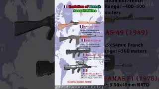 &ldquo;MAS-36 &rarr; FAMAS: French Rifle Evolution 🔥 #shorts&rdquo;#FrenchArmy  #AssaultRifles #MilitaryHistory
