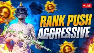 AGGRESSIVE CONQUEROR RANK PUSH DAY 8 || 60FPS THREE FINGER GAMEPLAY