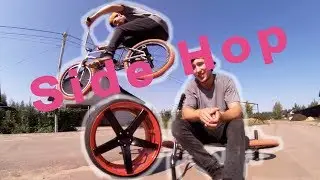 HOW TO Side hop bmx/mtb как сделать сайдхоп + subtitles in any language
