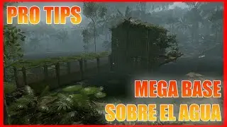 MEGA BASE en el agua GREEN HELL / advanced base building techniques / guia y paso a paso / pro tips