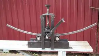 Трубогиб без токарных работ. Гаражные самоделки. The pipe bender without turning
