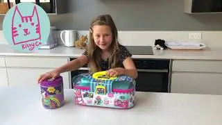 Slimy Rainbow Unicorn Slime and - So Slime DIY Slimelicious Vanity Case Review