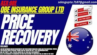 PRICE RECOVERY : QBE STOCK ANALYSIS | QBE INSURANCE GROUP LTD STOCK