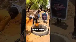 Old way of digging deep wells in Africa 🤯
