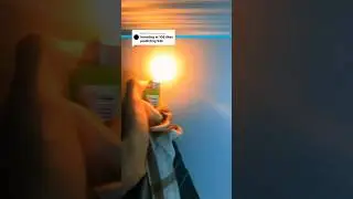 The Most Epic 10 Second Sunset Art😯