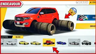 🇮🇳 Indian Car #12 In Extreme Car Driving Simulator 🎊 New Update 🎊| Long Wheels Ford Endeavour😱!