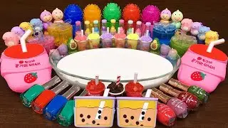 LIVE: Glossy Slime Mixing Makeup, Clay & Beads | Satisfying Slime ASMR #194