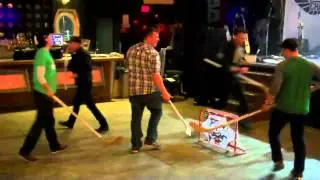KX 94.7 When The Lights Go Down Hockey Challenge Artists vs KX Listeners
