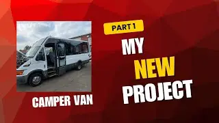 My New project converting a Iveco Daily Mini bus into a camper van #vanlife