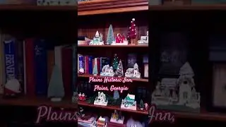Christmas at Plains Historic Inn in Plains, Georgia. Hometown of Jimmy Carter.