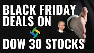 🔴 Black Friday Deals On DOW 30 Stocks - In 3 Easy Steps Using Finviz