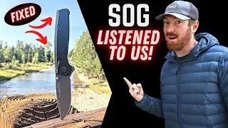 THEY FIXED 2 BIG ISSUES! SOG Terminus XR LTE Pocket Knives
