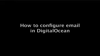 [Solved] How to Send email from DigitalOcean