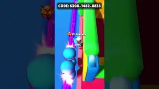 New Block Dash map for training (with respawn) #shortsviral #stumbleguys #newmap #workshop #shorts