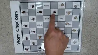 English: Word Checkers (Kit #2 1st Grade)