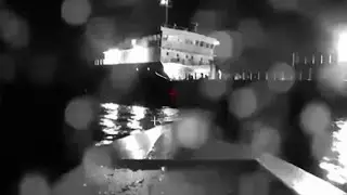 Drones mar&iacute;timos ucranianos no Estreito de Kerch causou danos a um petroleiro russo