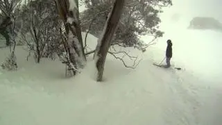 Charlotte Pass Snow Report 26/7/12