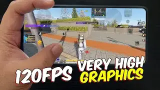 Iqoo Z10 Turbo Plus COD Mobile Very High Graphics Gameplay (120fps)