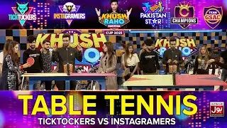 Table Tennis | Khush Raho Pakistan 2021 | TickTockers Vs Instagramers | Faysal Quraishi Show