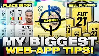 MY BIGGEST FIFA 21 WEB APP TIPS! FIFA 21 Ultimate Team