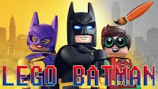 Lego Batman Movie with Batgirl and Robin  - Kids Coloring Book | Coloring Pages for Children