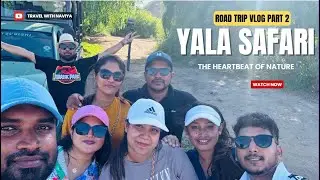 හොර පාරෙන් යාල යං | #yalasafari & epic Stay at EKHO Safari #travel #fyp #srilanka #trending #friends