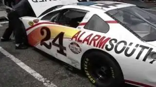 #24 ISCARS Dash Series Race Car Warming Up