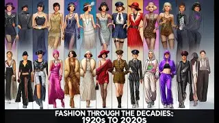 Fashion Through the Decades: 1920s to 2020s