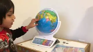 Interactive Smart Globe : FUN & Review with Wireless Smart Pen by Oregon Scientific