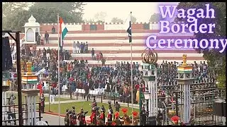 Wagah -Attari Border Closing Ceremony Parade||Full Ceremony